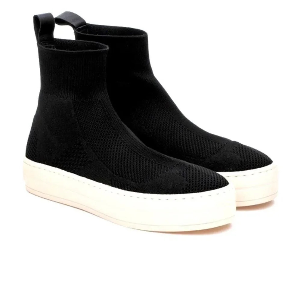 J/Slides Women’s Heroe Platform High Top Sneakers